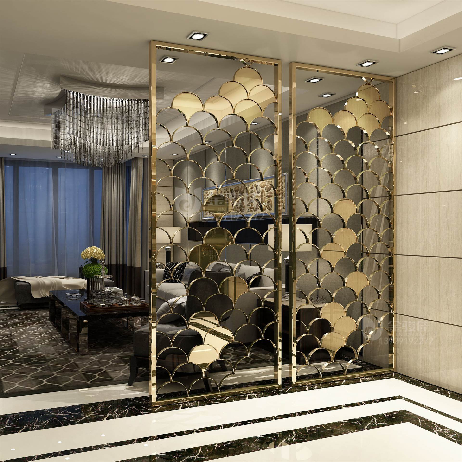 不銹鋼屏風(fēng)10